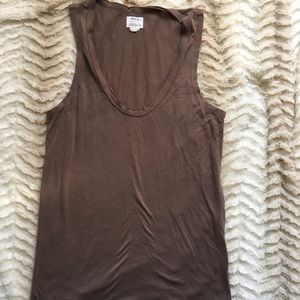 RVCA Brown Tank
